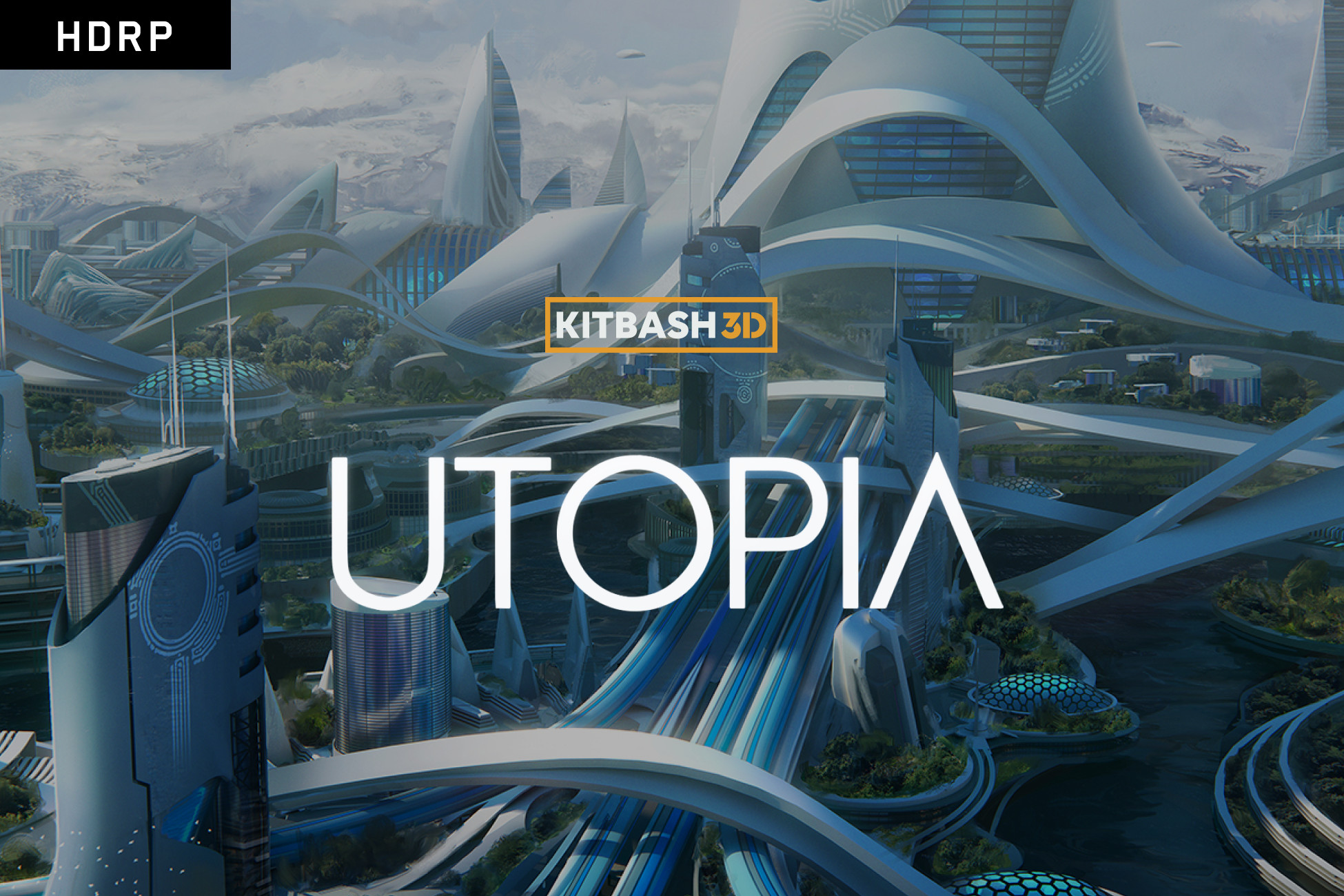 utopia (hdrp) | 3d 科幻 | unity asset store