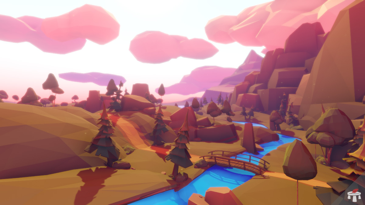 Unity3D低聚风景模型集：Low Poly Series Landscape