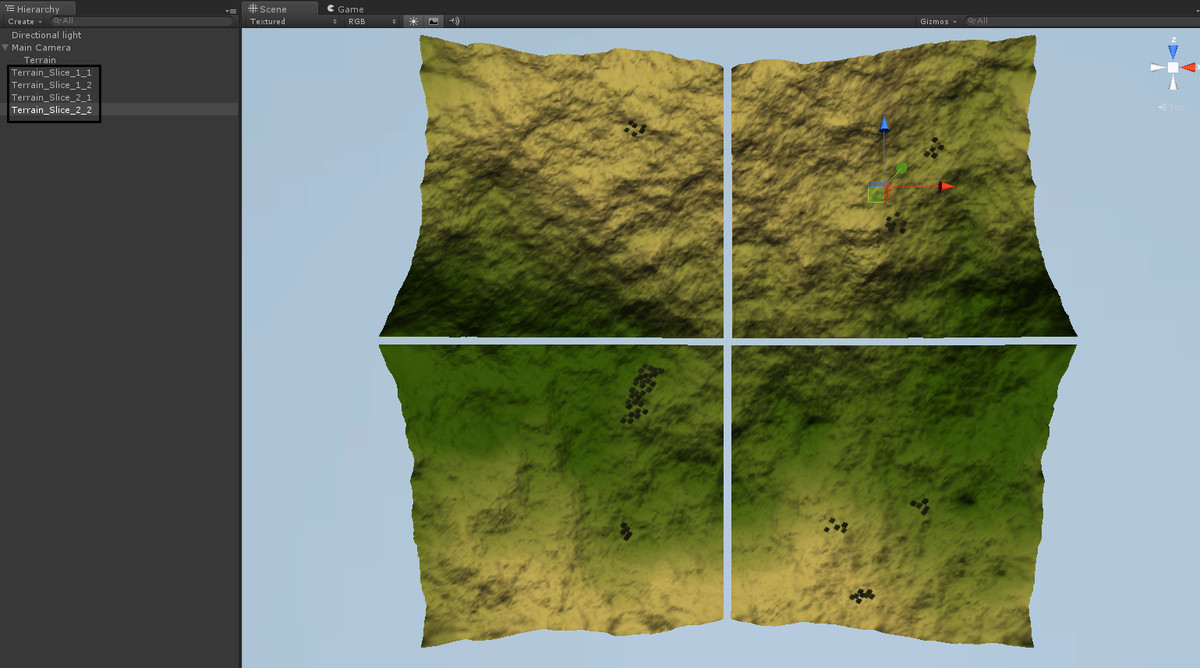 Unity terrain карта высот