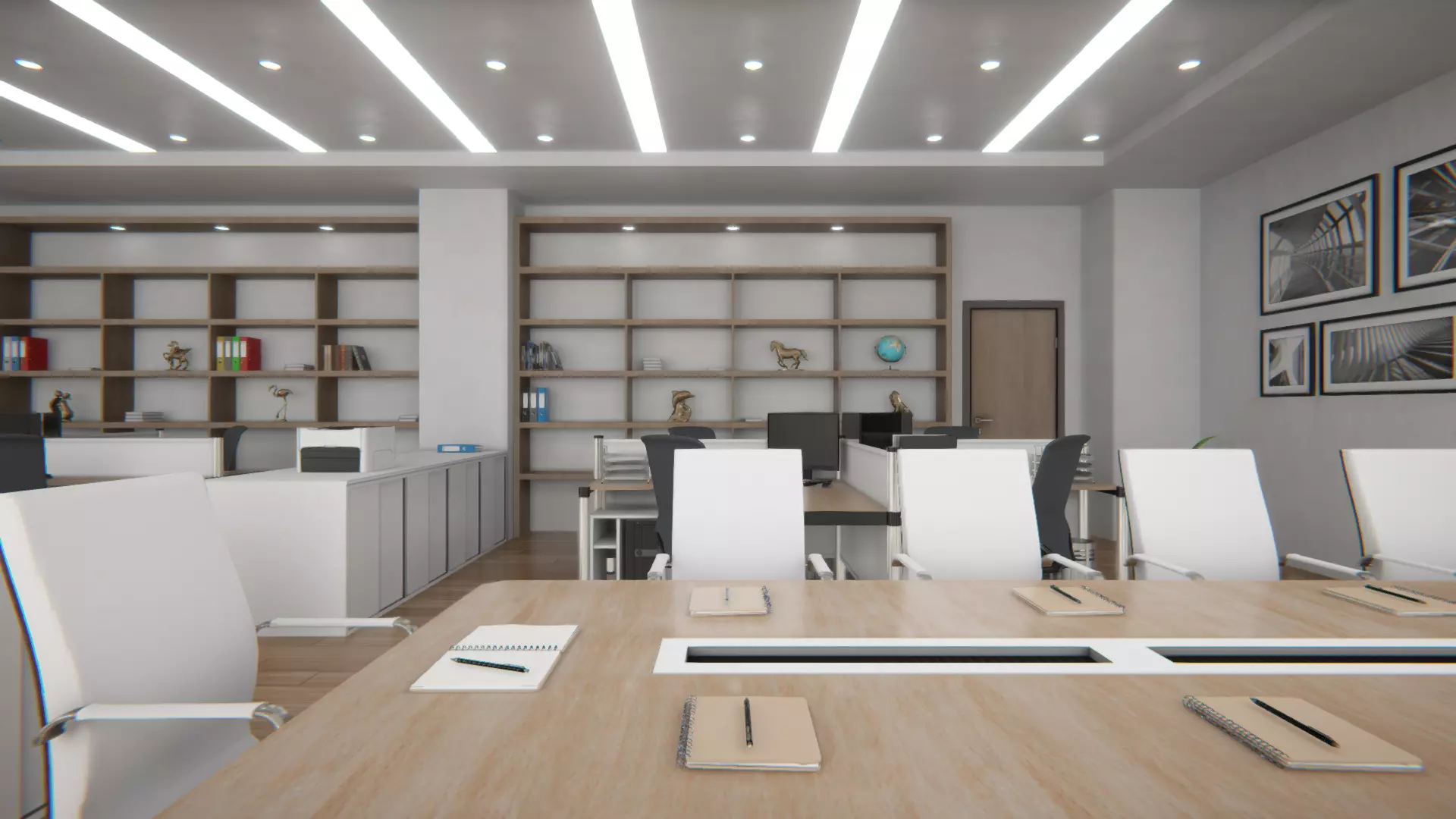 图片[3]-Unity 办公室会议室URP场景模型 Office With Conference Room1.0 - 盘古CG网-盘古CG网