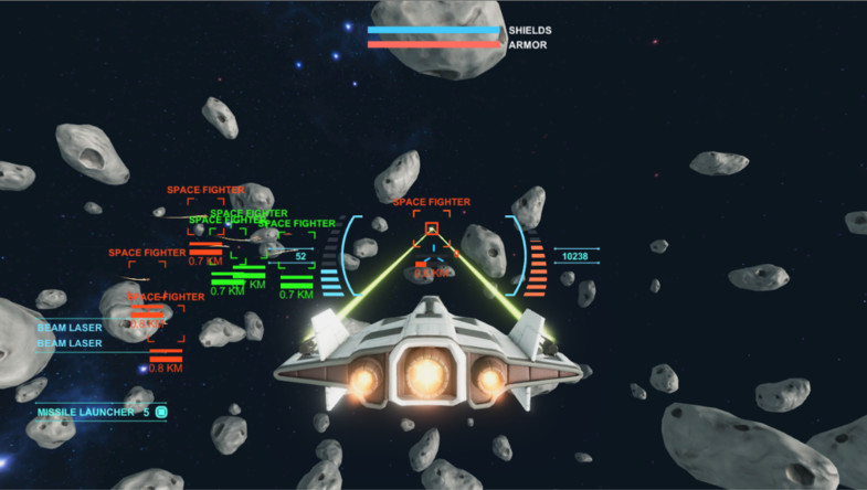 Unity太空游戏作战套件 Space Combat Kit v2.5.2