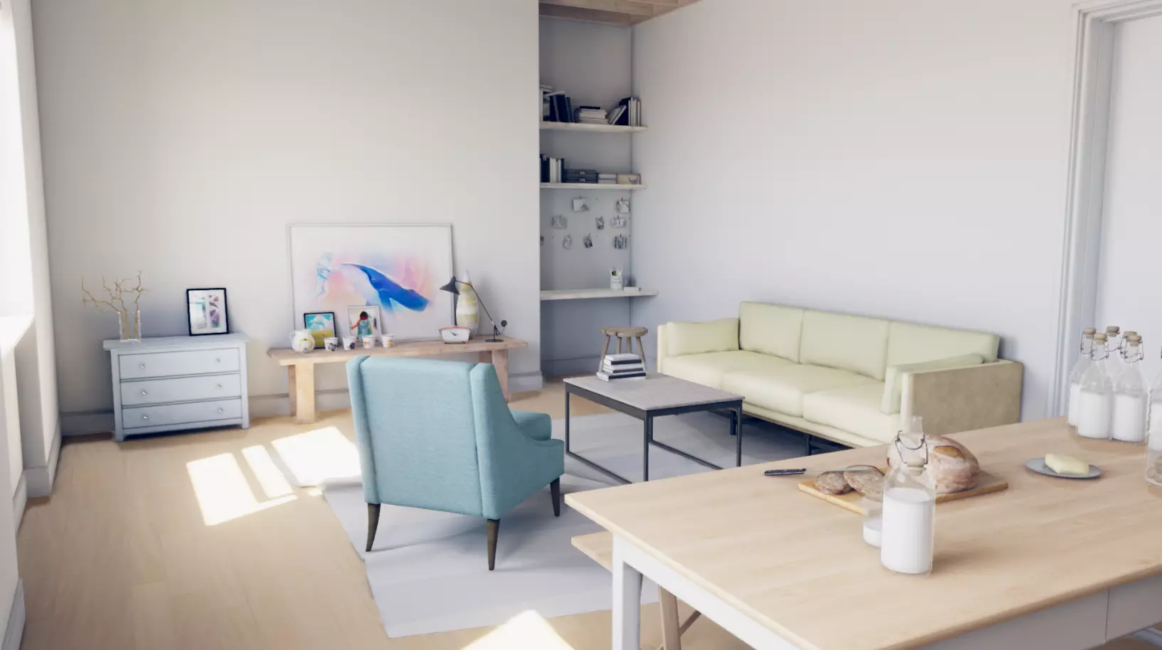 图片[4]-Unity FR_KitchenRoom_V1.0 3D厨房餐厅客厅模型环境场景资源 - 盘古CG网-盘古CG网