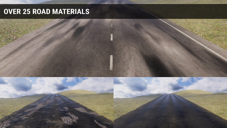 EasyRoad3D Pro Add On HD Roads - Unity道路创建插件