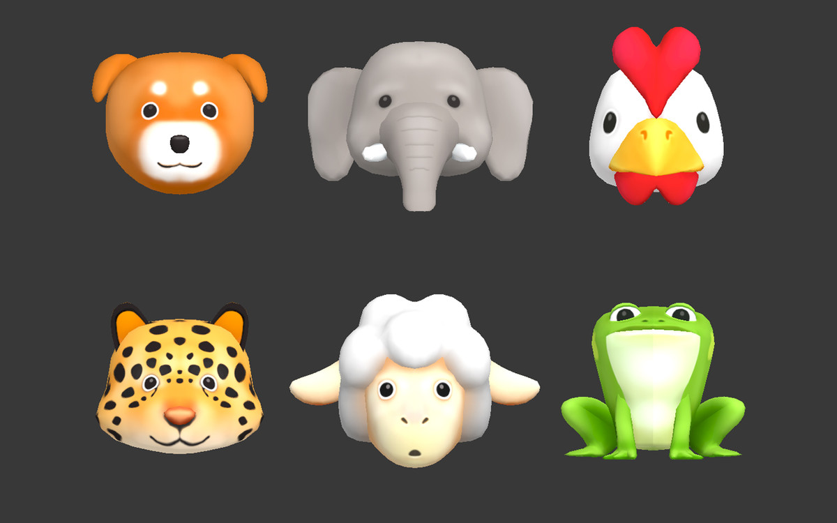 Adorable 3D Animal Set - unity动物角色模型