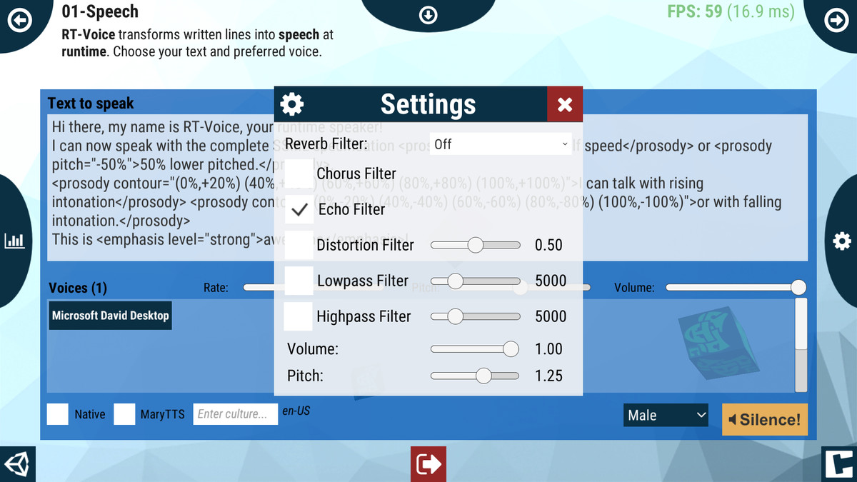 Unity RT-Voice PRO