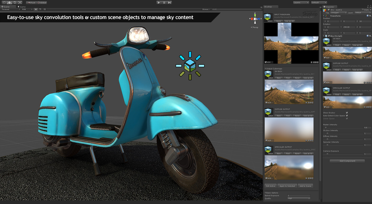 Unity着色器HDR图像照明Skyshop: Image-Based Lighting Tools & Shaders 2.12.7-图片2